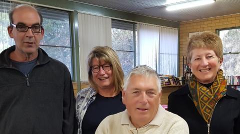 Henry Hudson, Bronwyn Boehm, Wayne Carroll and Fran Carroll
