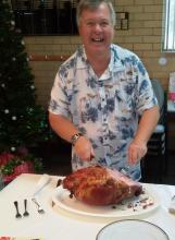 Don Scown Xmas ham