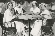 1925 contract bridge ladies